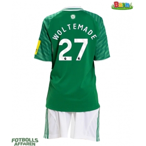 Newcastle United Nick Woltemade #27 Bortaställ Barn 2025-26 Kortärmad (+ Korta byxor)